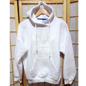 Adidas textured hoodie Clearance